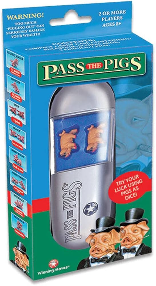 Amazon.co.jp: Pass The Pig Board Game : おもちゃ