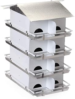 Birds Choice Premium Aluminum Purple Martin House 16 Room
