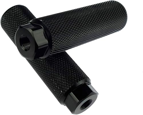 Miniatura 3 de Zelerdo 2 pares de clavijas de aleación de aluminio para bicicleta de montaña, ciclismo, truco trasero, para ejes de 38 pulgadas