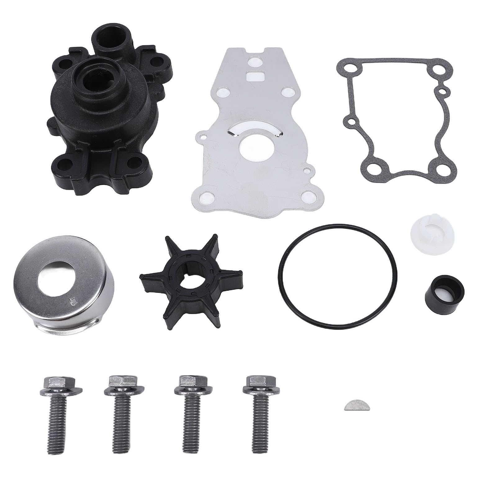 Kit di riparazione per pompa dell'acqua, manutenzione durevole per motore di barca, perfetto per motore fuoribordo da 25, 30, 40 CV, OEM 66T-W0078-00-00