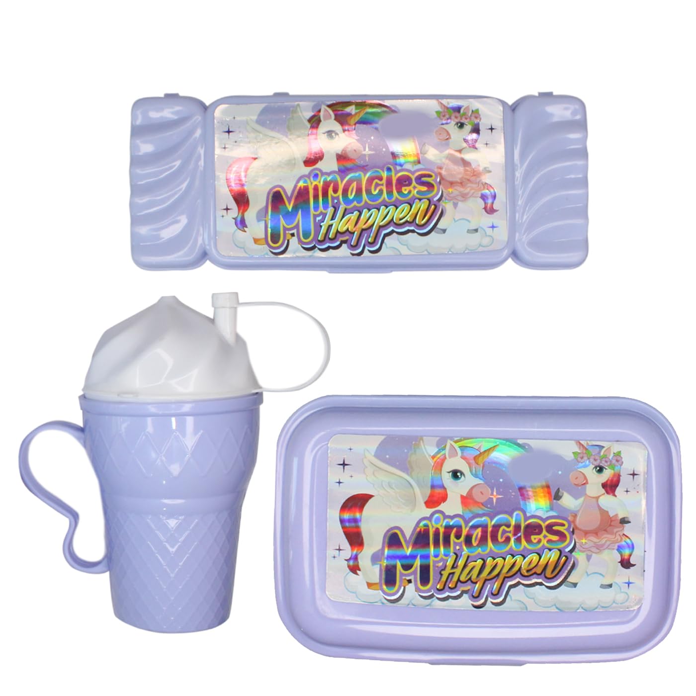Buy FULLY Cartoon Printed Tiffin Lunch Box with Water Bottle and Pencil