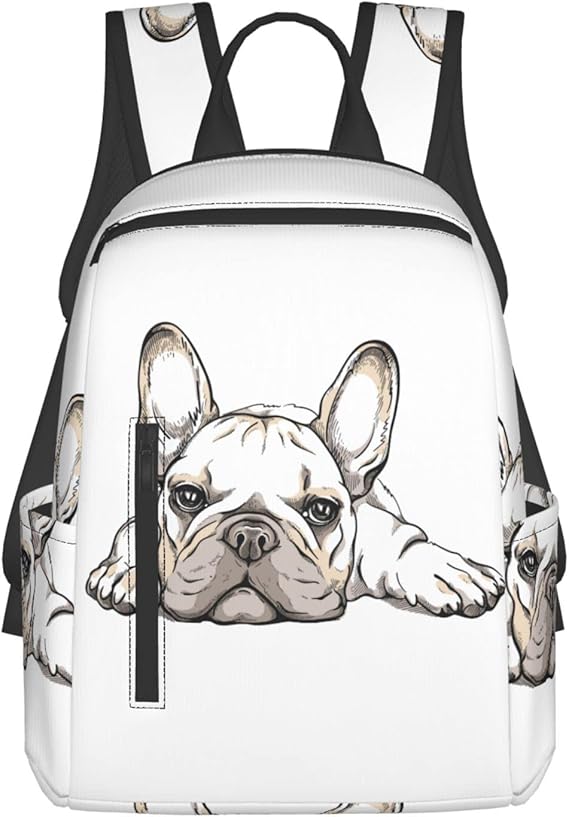 Amazon Co Jp リュック 大容量 可愛いフレンチブルドックのスケッチ リュックサック バックパック おしゃれ デイパック かわいい 人気 ビジネスリュック 遠足 通学 通勤 旅行 シューズ バッグ