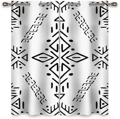 Miniatura 9 de Fideos dibujados a mano en cuenco y palo, cortinas para Sala Elegantes Modernas, 2 paneles de tratamiento de ventana, decoración de habitación de 85