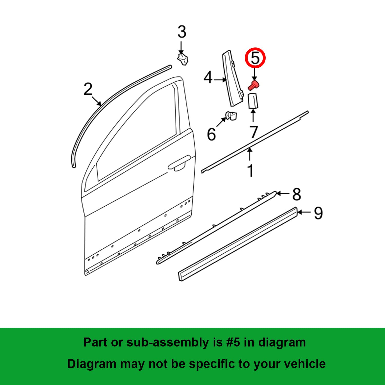 OAUTOO 25pcs M4.2-1.4 X 13mm Door Applique Screw & Lower Column 