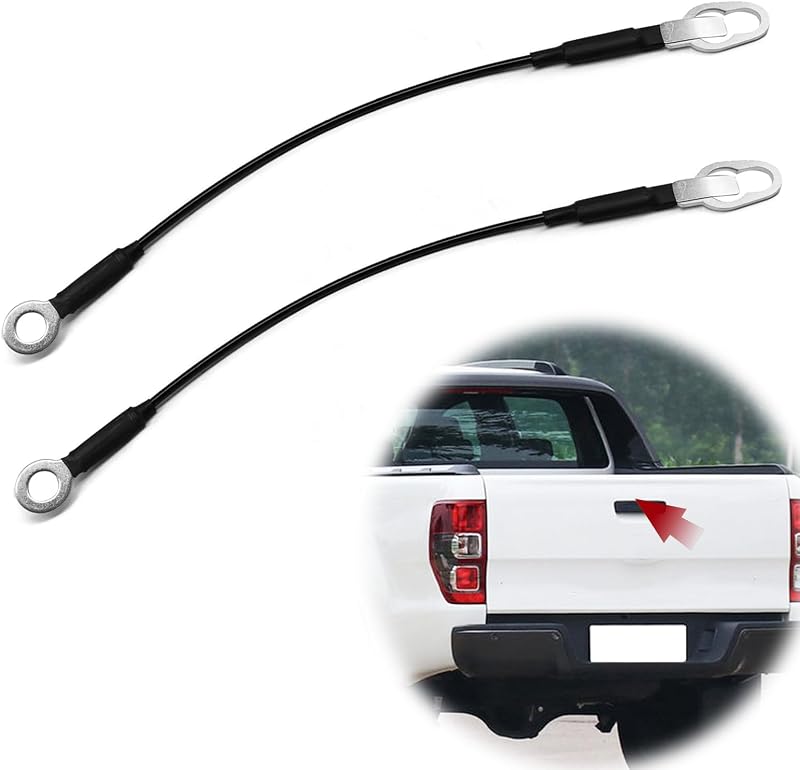 Cabo de suporte da tampa traseira RBOKO para Ford Ranger e Mazda B2300, B3000 e B4000 – Par