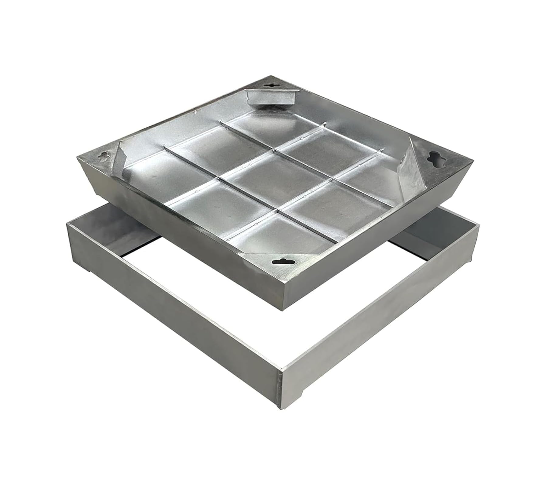 Couvercle de regard encastré inox : finissez-en avec les odeurs et plaques moches