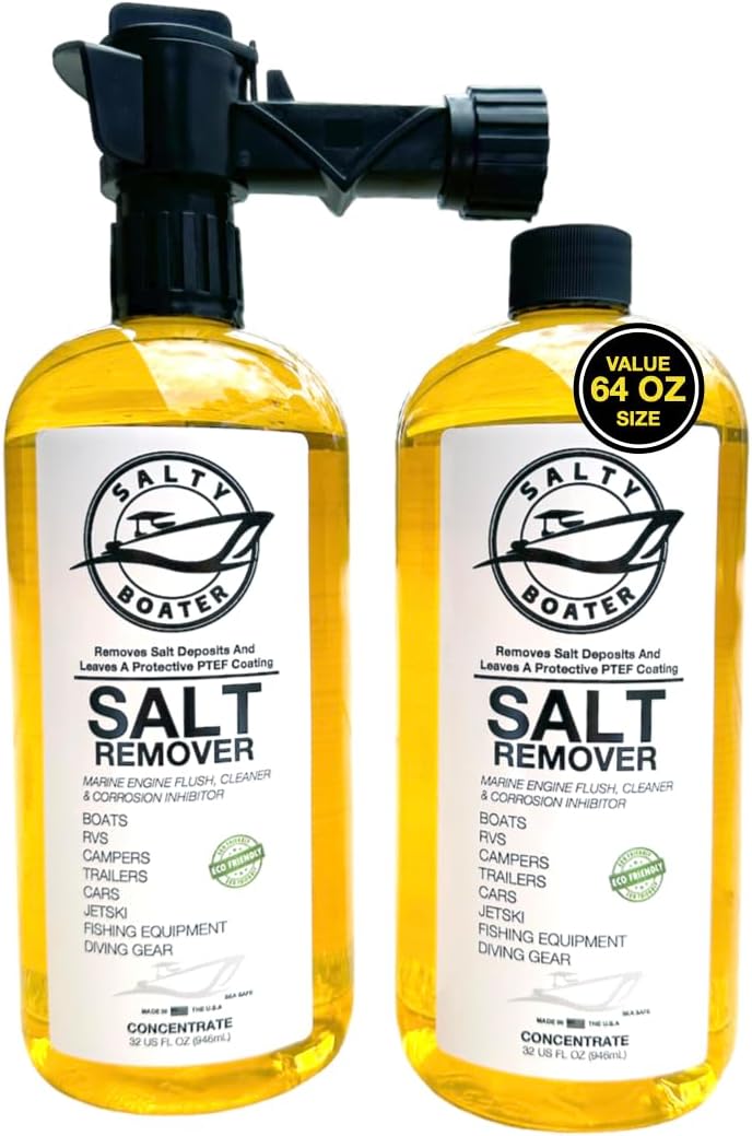 Salty Boater Salt Gone For Cars Concentrate Kit Salt