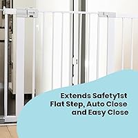 Vista 4 de Safety 1st Extensiones de 5.5 in para puerta de ajuste a presión