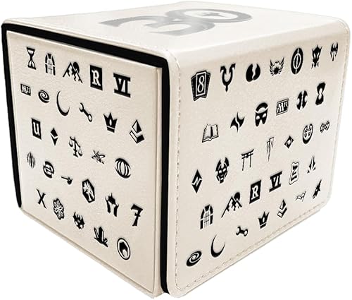 Ultra Pro - 30 aniversario Alcove Edge para magia la reunión, almacena y protege hasta 100 tarjetas MTG de tamaño estándar, ideal para cubierta