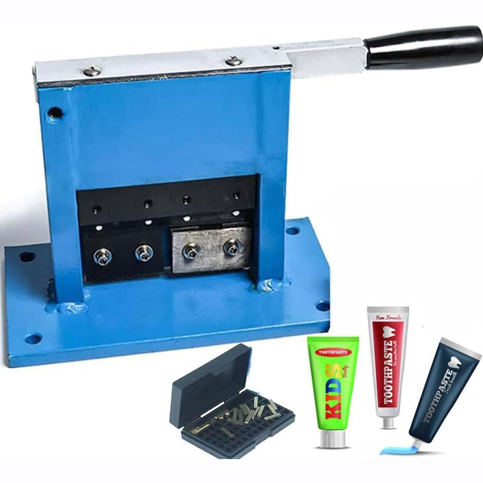 Manual Tube Sealing Machine Pipe Tail Sealer Seal Firm and Efficient for Toothpaste Ointment Ink Paint and Glue