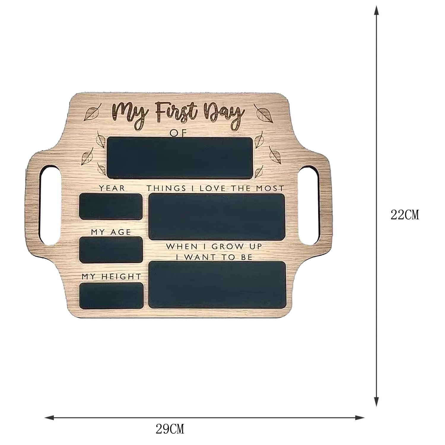 Custom Wooden School Board Gift For Students, First Day Of School Interchangeable Sign, Back To School Sign, Reusable Wood School Board - UK