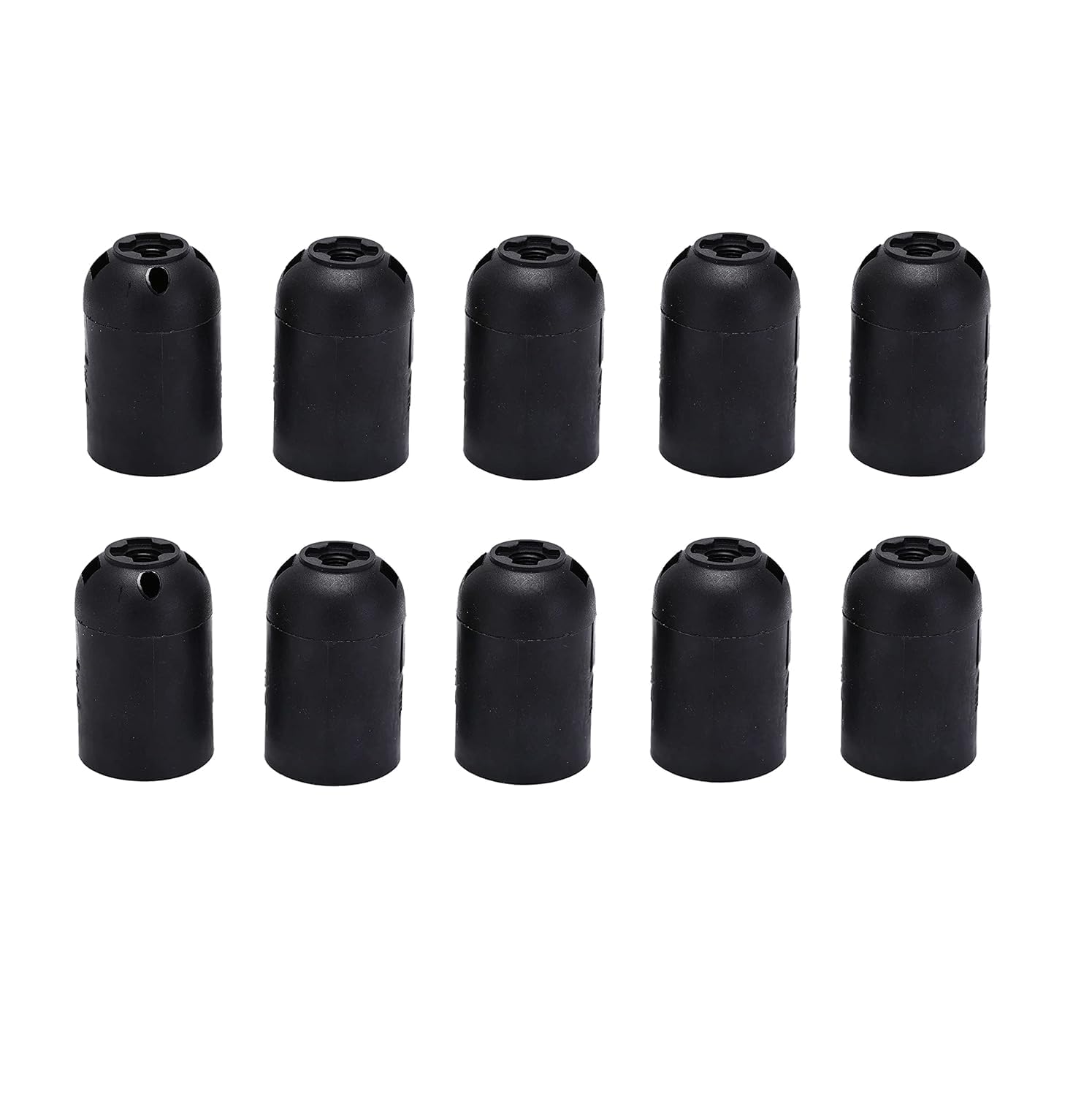 E27 Plain Black Holder (Pack of 10 Pcs)