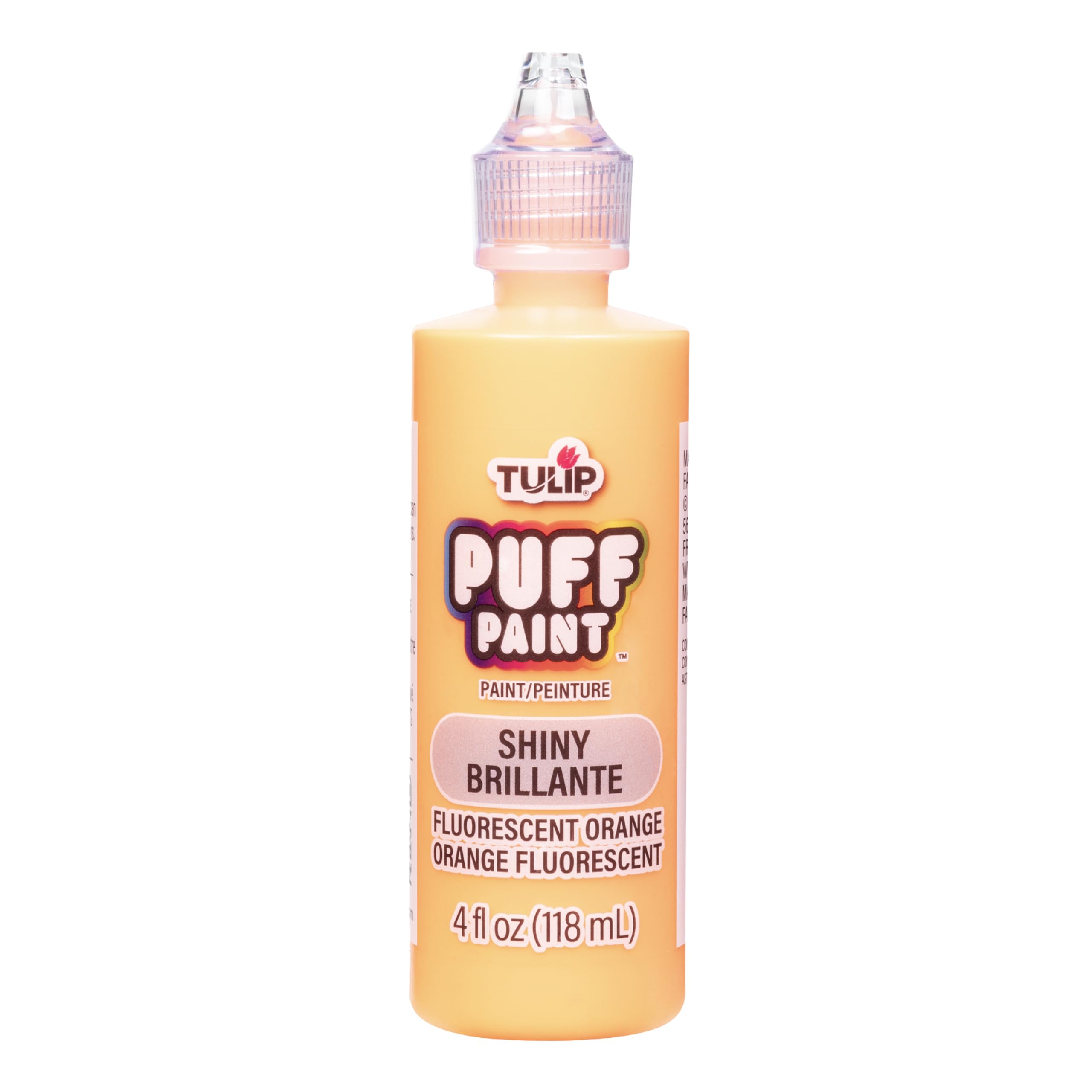 Tulip Dimensional Fabric Paint 4oz Slick Neon Orange-image-43