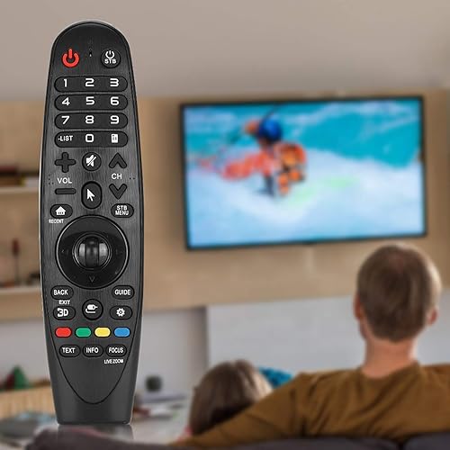 Miniatura 2 de Dpofirs Mando a distancia de repuesto para LG AN-MR650 42LF652v AN-MR600 55UF8507.32.8ft de larga distancia, control remoto universal para TV de