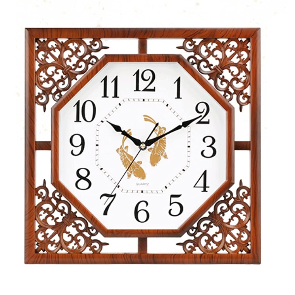 Horloge murale de bureau et salon style antique chinois pour chambre