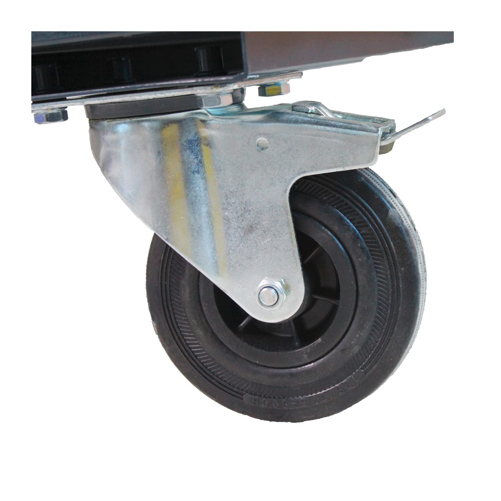 ADB Tischwagen Etagenwagen Eko 3 SL 1 Ablageboden B1300xT600xH827mm RAL7035/7016 bis 500kg belastbar fahrbar mit Rollen Transportwagen Materialwagen hergestellt in der EU