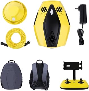 KOZWAY Waterproof Underwater Drone GPS 15m Robot Underwater Camera Fish Finder for Fishing and Diving