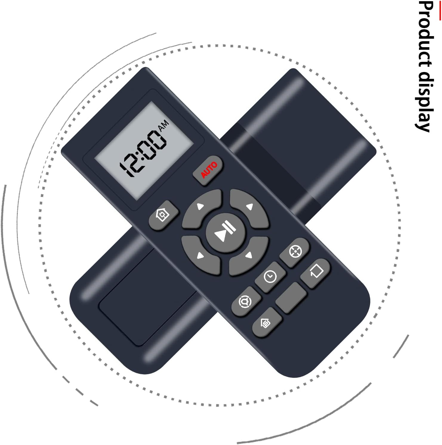 Replacement Ecovacs Deebot Remote Control Compatible for Ecovacs Deebot Sweeper Accessories N79 N79 M80 DM86G DT85G RC1507