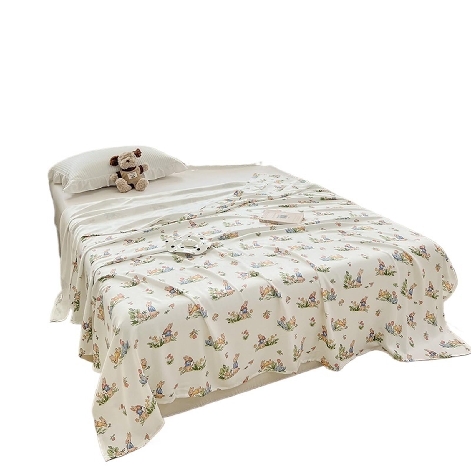 EBzvblxm Cooling Blanket for Summer, Breathable Summer Cooling Blanket Multicolor Multiple Sizes(Color8,90x100cm)