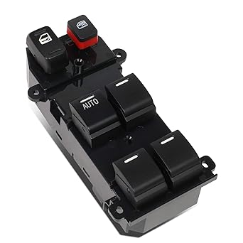DNA Motoring WSW-082 Driver Side Master Power Window Switch Replacement For 07-09 CR-V
