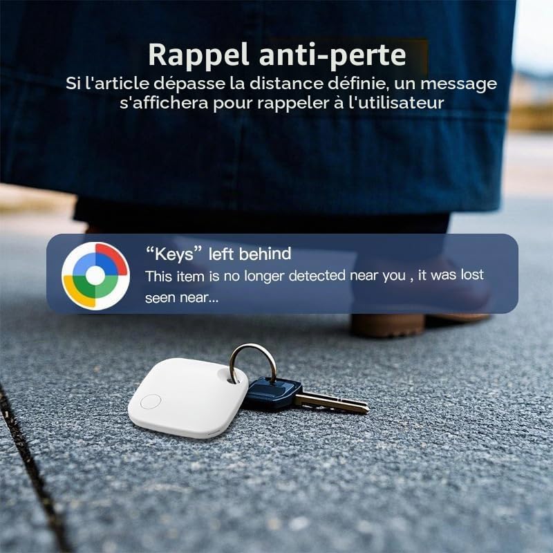 ITagPro - ITag Pro la Solution Tout-en-Un pour ne Plus jamais Perdre Vos Objets de Valeur (Android-System Noir*2)