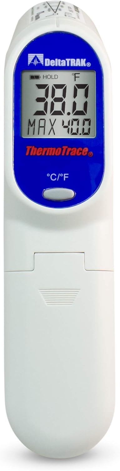 DeltaTrak 15041 ThermoTrace Infrared Gun Thermometer with laser 12:1