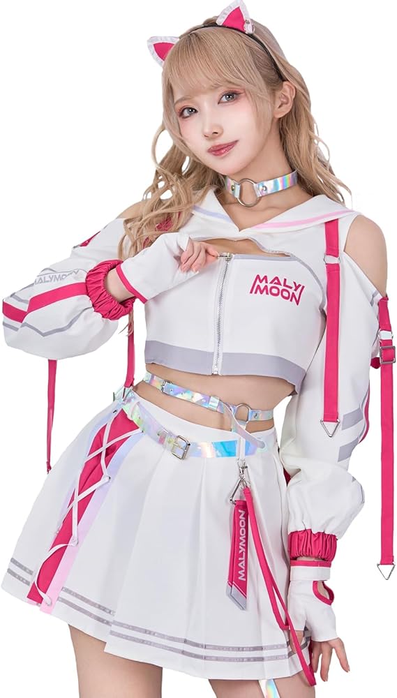 Amazon.co.jp: [Malymoon] コスプレ サイバー セーラー キャット cyber