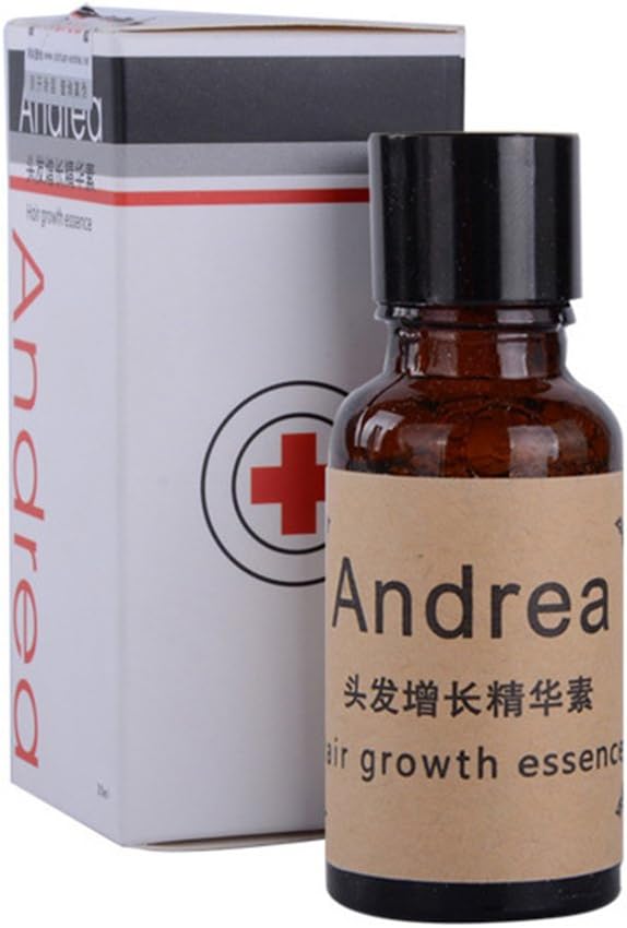 ANDREA HAIR GROWTH ESSENCE Andrea Hair Growth Essence Hair Loss Scalp Treatments Ginger Ginseng Raise Dense Hair Stop Hair Loss Liquid For Damaged Hair Enhance Your Overall Hair Condition 20Ml