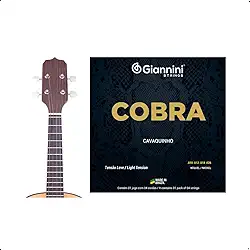 Encordoamento p/Cavaquinho Giannini Cobra Níquel GESCL Leve