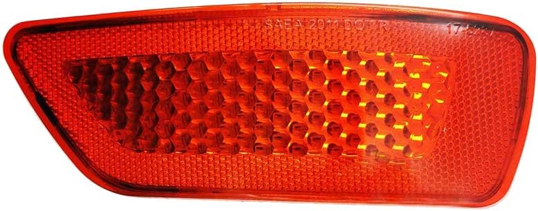 GSRECY Rear Bumper Trim Reflector Light Lamp Replacement for Jeep Grand Cherokee Compass Dodge (Pair)