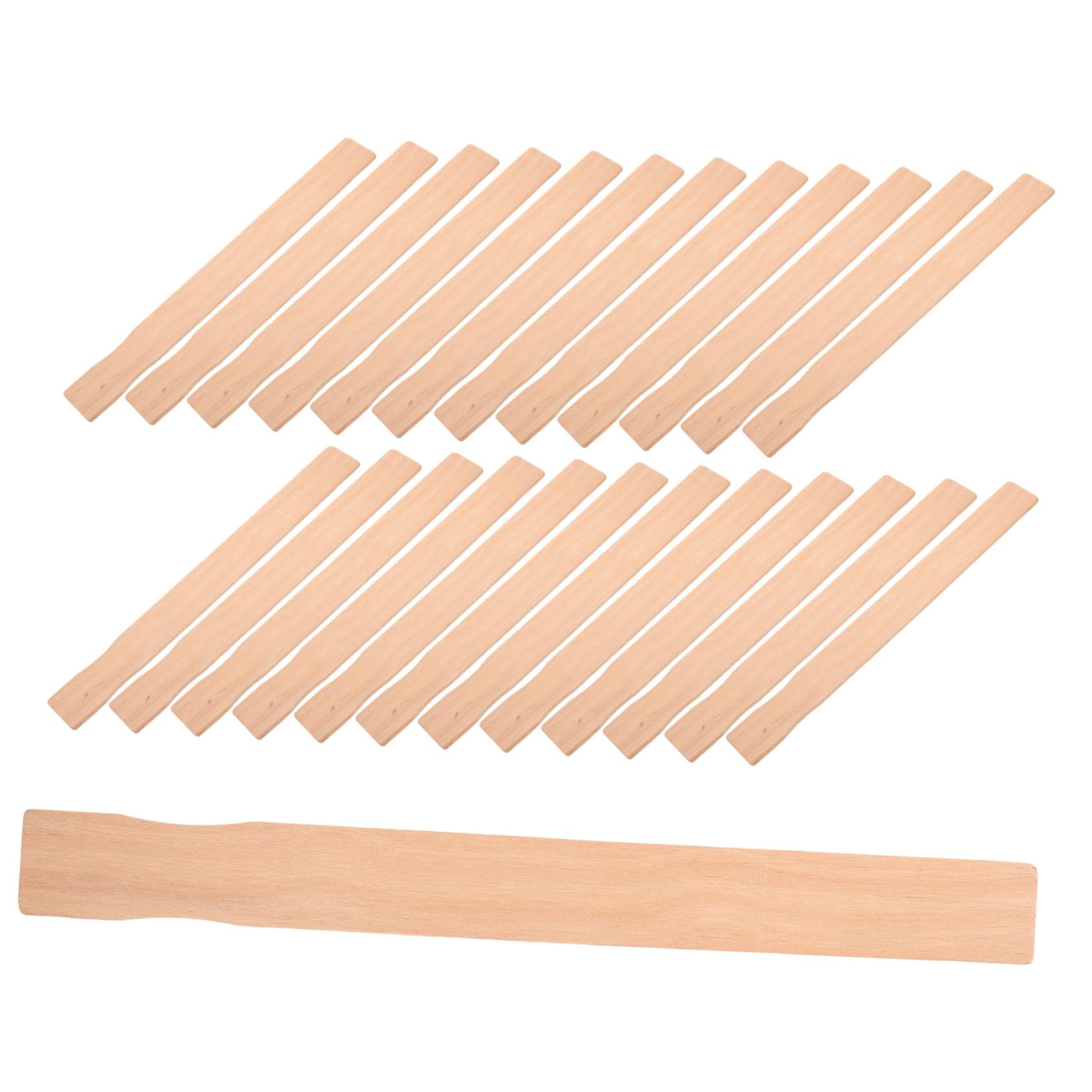 Gatuida 100pièces Bâtons Bois pour Mélanger La Peinture Agitateurs Réutilisables pour Projets Artistiques Et Rénovation