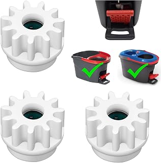 3 Pack Pedal Bearing Replacement for OCedar Mop Bucket - Easy Fix for O Cedar Easywring Spin Mop and Bucket System, One Way Clutch Gear Sprockets Repair Kit
