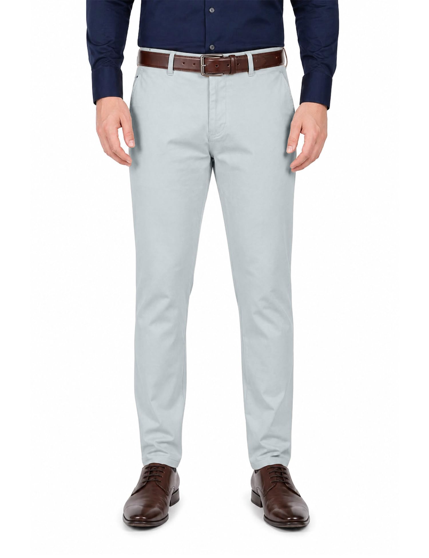 Men's Formal Pants | Office Wear Trousers for Men Stylish Slim Fit| Formal Trouser Cotton Casual Pants Comfortable for Man Daily Use-image-2