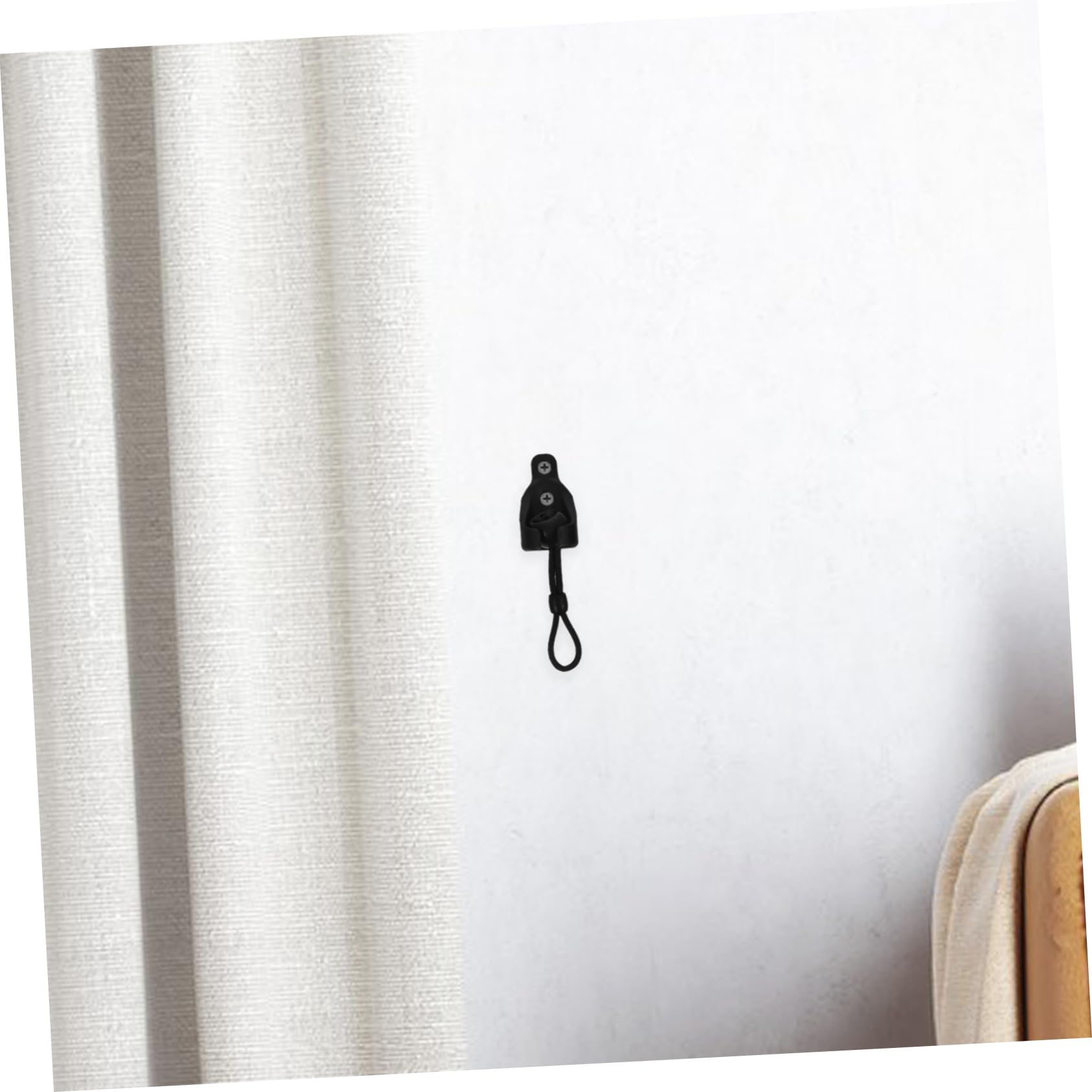 BESPORTBLE 10 Set Fibbia per corda antivento per tapparella elastico tende oscuranti accessori per tapparelle - Accessori tende tapparelle avvolgibili bungee e i tappi terminali cieca