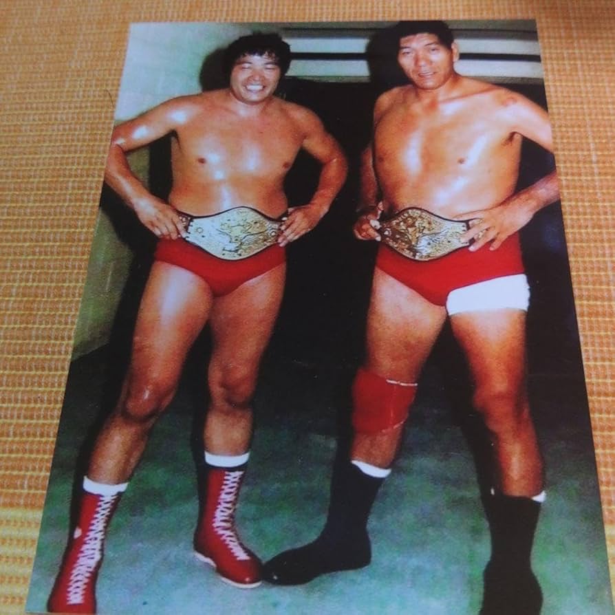 レトロ　ヴィンテージ　日本製　ジャイアント馬場　ジャンボ鶴田 Amazon.co.jp: ジャイアント馬場、ジャンボ鶴田A : おもちゃ