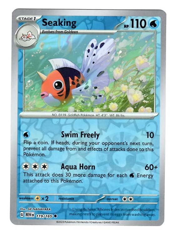 seaking pokemon card value Seaking 59/147 Price 2026