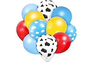 64Pcs Toy Inspired Story Balloons