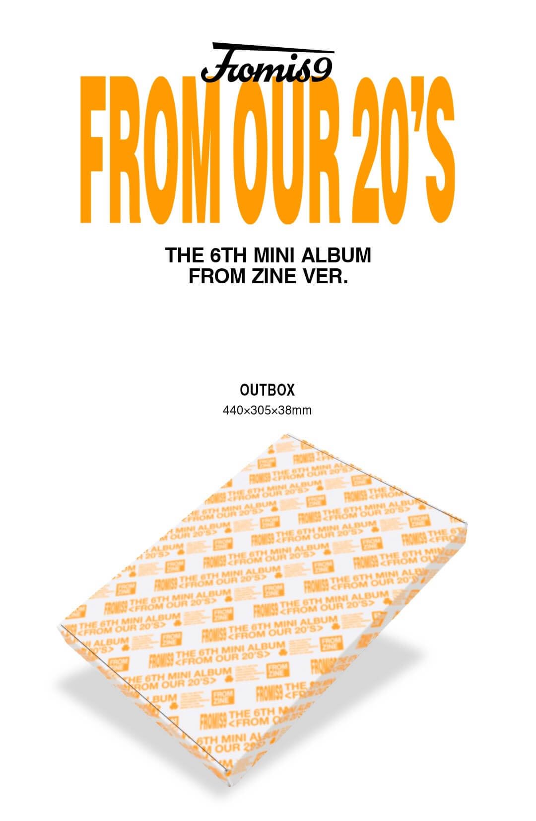 K-POP+アジア fromis_9 from our 20&#39;s from zine ver fromis_9 - From Our 20's [From Zine Ver.] – Kpop Exchange