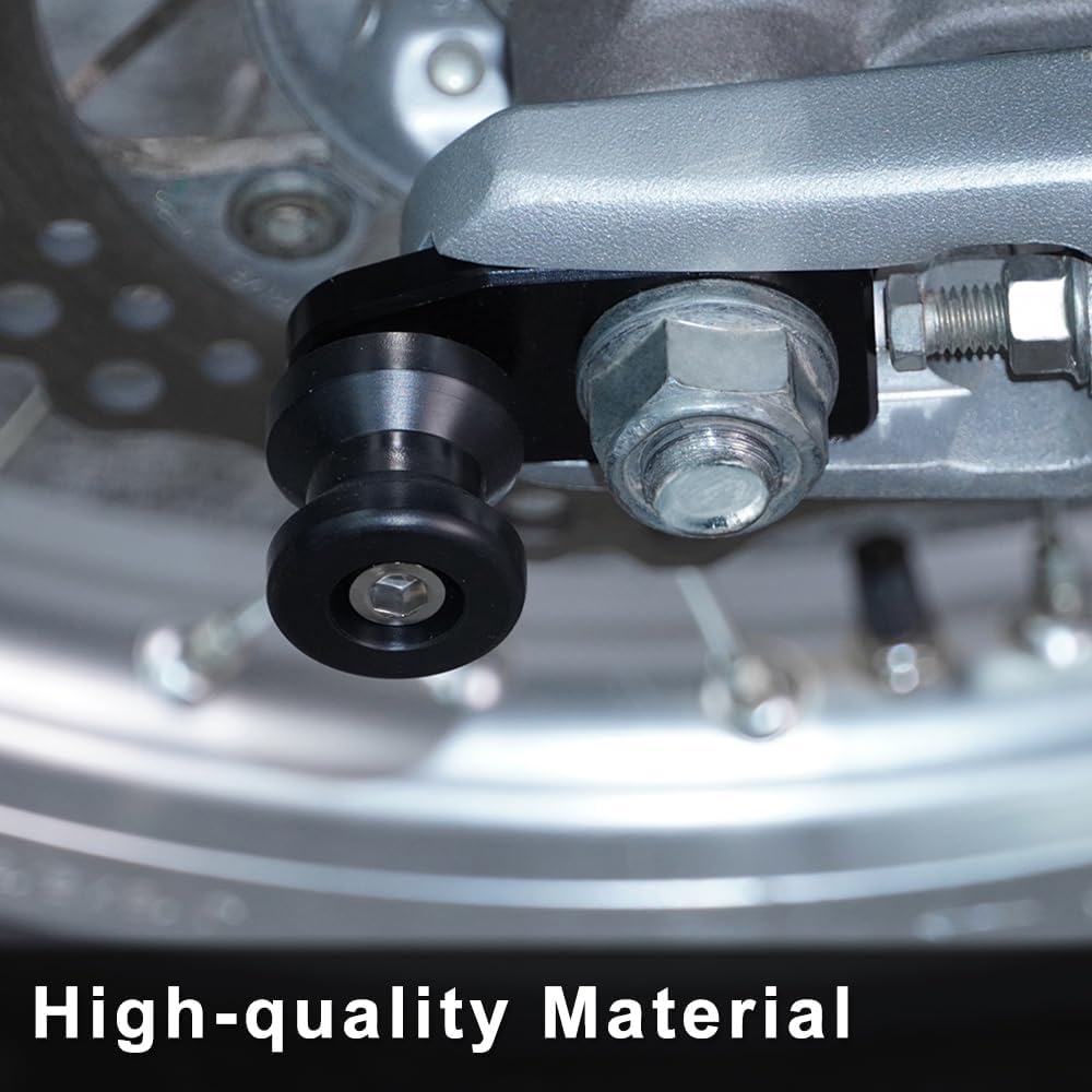Xitomer Motorcycle Swing Arm Spools Fit for CRF250L 2013-2021, CRF250 Rally 2017-2020, CRF250M 2014-2015, CRF300 Rally, CRF300L 2021-2025 Motorcycle Stand Bobbins Sliders(Black)