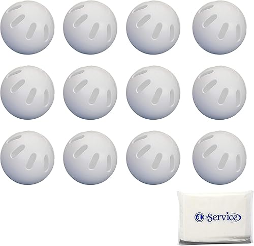 WIFFLE Pelotas de béisbol tamaño oficial 12 unidades