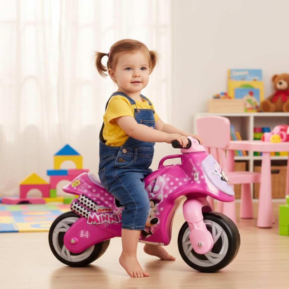 Neox Minnie Mouse loopmotor – Loopfiets voor kinderen van 18