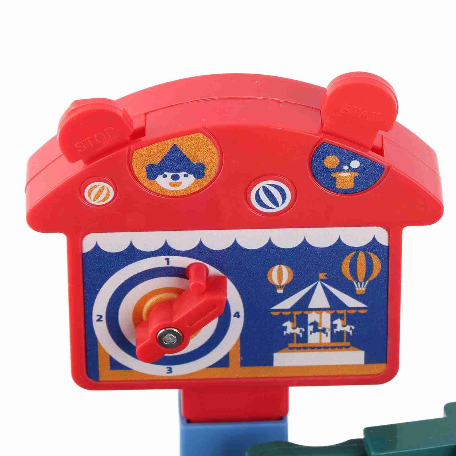 Mini parco acquatico portatile Labirinto da tavolo Gioco da tavolo Giocattolo per la famiglia Bambini adulti Viaggi per feste Eco-friendly Bordi lisci 31,5x27x10 cm