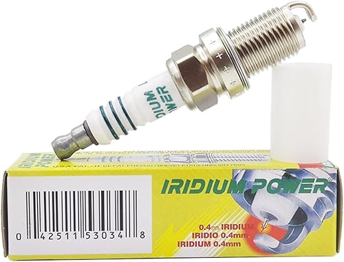 Paquete de 4 velas de bujía de iridio IK16 5303 para motor de coche IK16-5303
