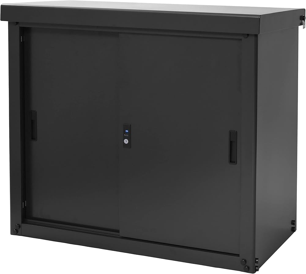 ガーデンマスター　物置 鍵付き サビに強い 幅90×奥行45×高さ84cm 屋外 Amazon | ガーデンマスター(Gardenmaster) 物置 鍵付き サビに