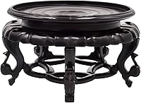 Vista 12 de fengshuisale Oriental Furniture - Soporte para pecera, base de jarrón estable para decoración del hogar (10.2 pulgadas)