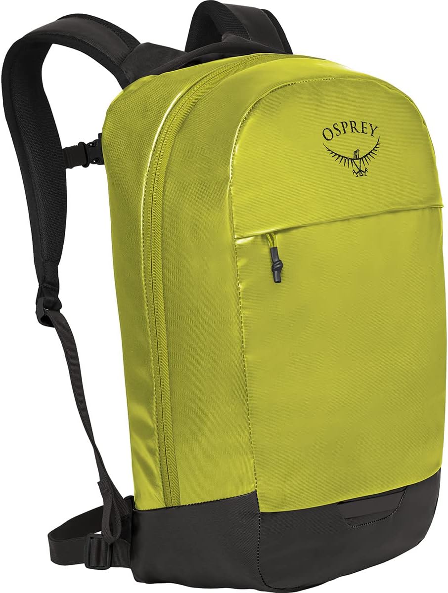 Osprey Transporter Panel Loader Commuter Backpack, Lemongrass Yellow/Black