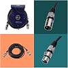 Focusrite Scarlett 2i2 Gen 3 2x2 USB Audio Interface with Headphones and 2 XLR Cables 4 Items