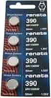 Batterie Orologio Renata 390 - Confezione Da 4 Pezzi - Batterie Per Orologi Di Qualità - Foto 3