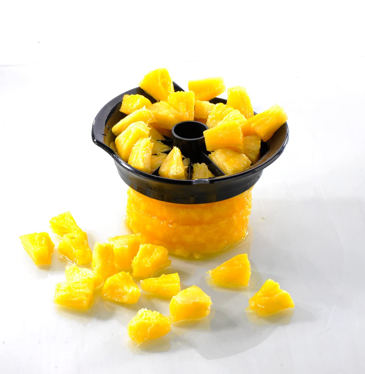 GEFU GE13550 Professional Plus Coupe-Ananas Plastique Inox 13,3 x 11 x 27,2 cm