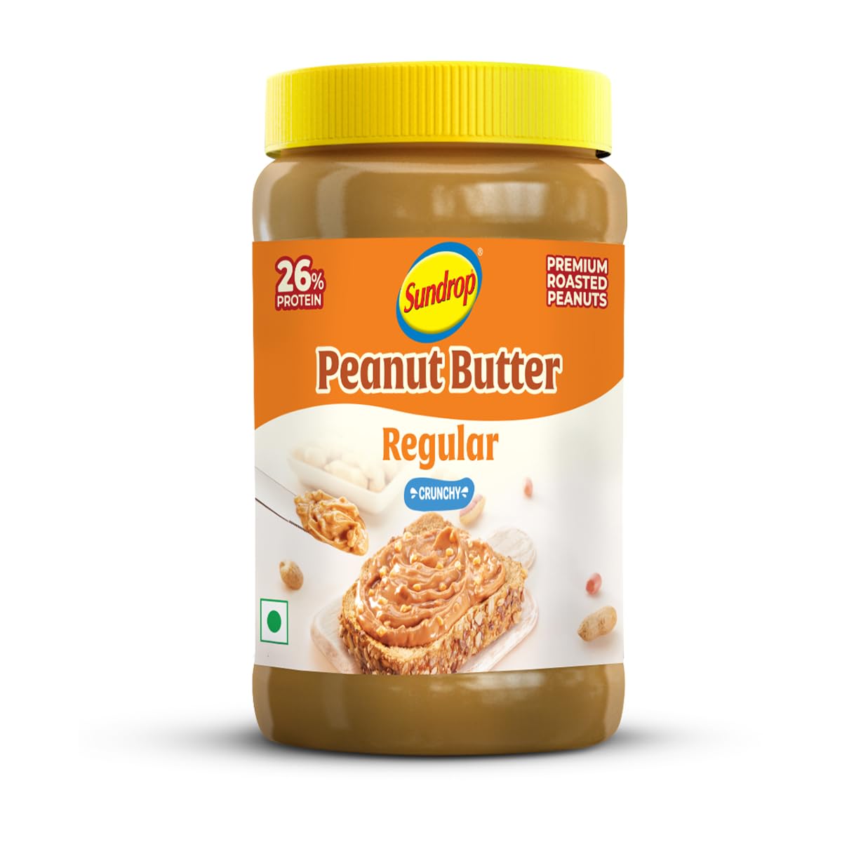 Sundrop Peanut Butter, Crunchy, 924 grams